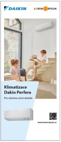 Roll up Daikin Perfera