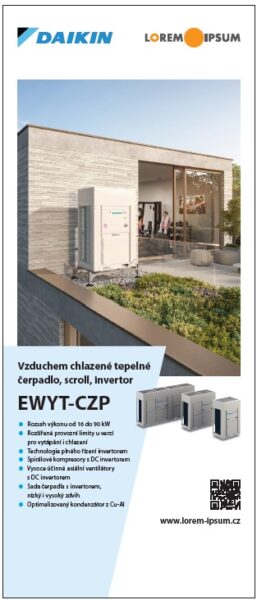 Roll up Daikin EWYT-CZP