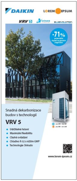 Roll up Daikin VRV V