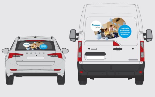 Vizualizace polepení